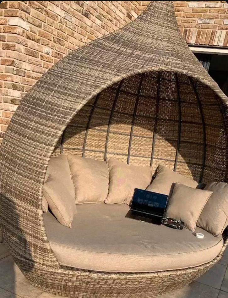 Corone Lounge Nest (kleur: Melange), Tuin en Terras, Tuinstoelen, Ophalen