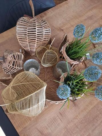 Riviera maison rattan herst blad set beschikbaar voor biedingen