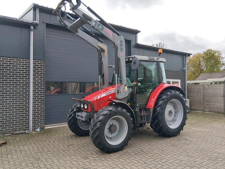 Massey Ferguson 5445 Dyna-4 met Voorlader, Zakelijke goederen, Agrarisch | Tractoren, 5000 tot 7500, Massey Ferguson, 80 tot 120 Pk