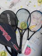 2 tennis rackets, Sport en Fitness, Tennis, Gebruikt, Wilson, Ophalen of Verzenden