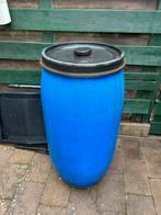 Vat-regenton 120L, Tuin en Terras, Regentonnen, 150 liter of meer, Ophalen of Verzenden, Zo goed als nieuw, Kunststof