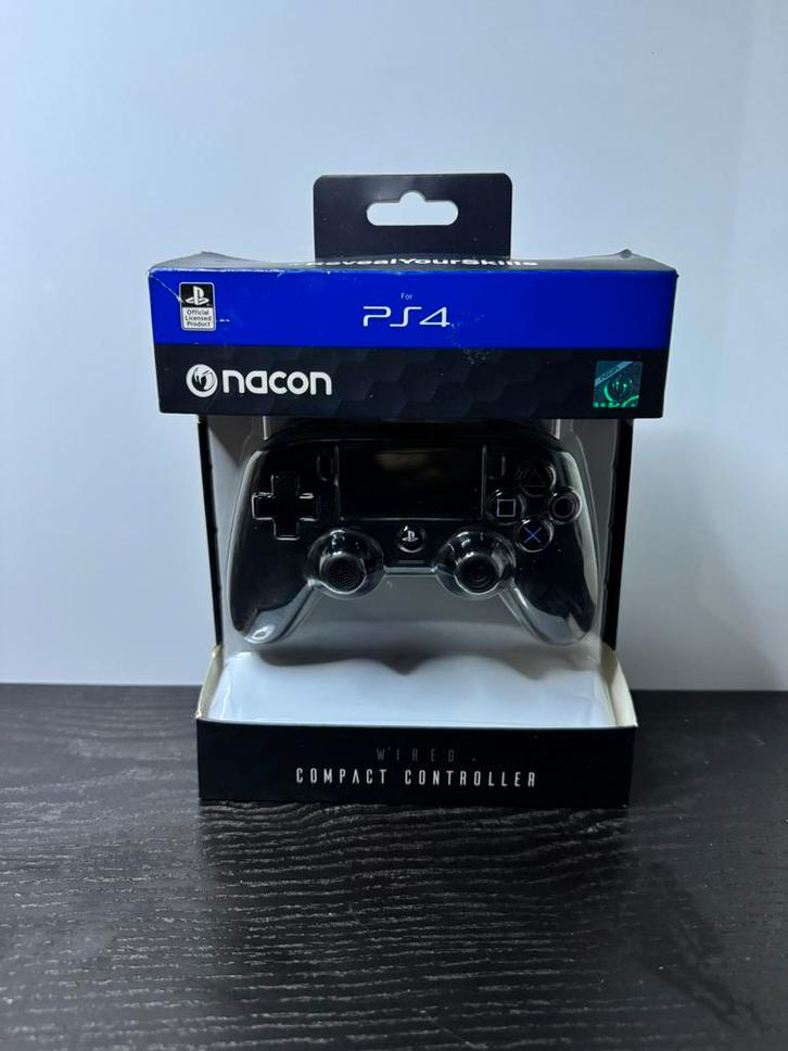 🎮Retourdeal - Nacon Compact Wired Controller Zwart!, Spelcomputers en Games, Spelcomputers | Sony PlayStation Consoles | Accessoires