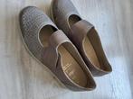 Solidus 6 1/2 K beige schoen met klittenband, Kleding | Dames, Schoenen, Verzenden, Zo goed als nieuw, Beige