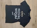 Future wizard harry potter t-shirt zwart black, Jongen of Meisje, Ophalen of Verzenden, Harry Potter, Zo goed als nieuw