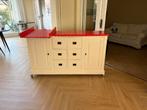 Commode Kast met Wieltjes, Ophalen, Gebruikt, 50 tot 70 cm, 100 cm of meer