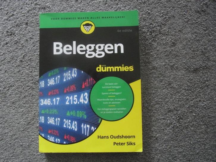 Beleggen voor dummies  4e editie, Boeken, Economie, Management en Marketing, Zo goed als nieuw, Geld en Beleggen, Ophalen of Verzenden
