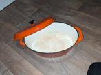 gietijzeren stoofpan braadpan, Ophalen of Verzenden, Gebruikt, Gietijzer, Koekenpan of Braadpan