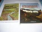 2xboek 1000 jaar amsterdam-amsterdamse slavenhandel, Ophalen of Verzenden, 20e eeuw of later, Gelezen