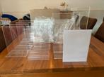 Plastic Reclame Bordjes/Folderhouders - 15 stuks, Ophalen, Zo goed als nieuw