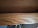 Houten design bureau, Huis en Inrichting, Bureaus, Ophalen of Verzenden, Zo goed als nieuw