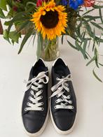 Ara high soft donkerblauwe leren gympen met witte zool 39, Blauw, Ophalen of Verzenden, Sneakers of Gympen, Ara