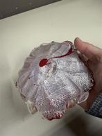 Murano Venetiaans rood glas asbak, Verzamelen, Ophalen of Verzenden, Zo goed als nieuw, Nvt, Asbak
