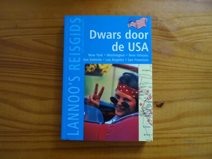Dwars door de USA ; Lannoo reisgids, Boeken, Reisgidsen, Reisgids of -boek, Noord-Amerika, Overige merken, Ophalen of Verzenden
