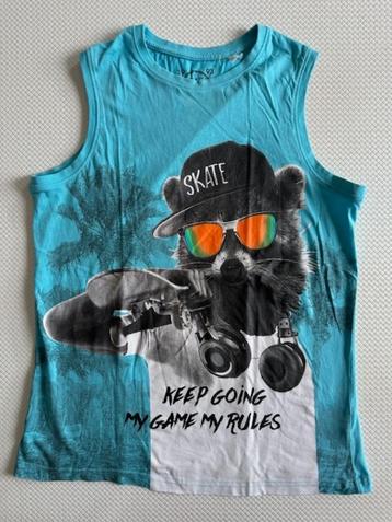 Singlet shirt van Skate Nation van C&A maat 158 NIEUW (Y551 beschikbaar voor biedingen