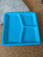 2* kleurrijke vakborden plastic, kinderbord, Gourmet borden, Huis en Inrichting, Keuken | Servies, Overige materialen, Gebruikt