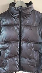 Calvin klein metallic dames jack maat S, Ophalen of Verzenden, Zo goed als nieuw, Maat 36 (S), Blauw