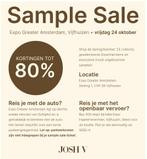 Josh V sample sale, Tickets en Kaartjes, Evenementen en Festivals, Eén persoon