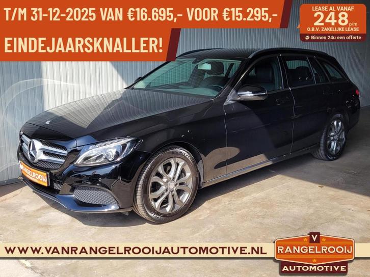 Mercedes C-klasse Estate 180 Prestige Aut., sportst., stoelv, Auto's, Mercedes-Benz, Bedrijf, Te koop, C-Klasse, ABS, Airbags