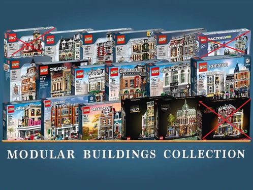 Lego Modular Buildings Collection 10185 - 10297 ( MISB ), Kinderen en Baby's, Speelgoed | Duplo en Lego, Nieuw, Lego, Complete set
