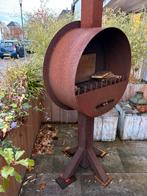 Tuinkachel houtkachel terraskachel vuurkorf hout cortenstaal, Tuin en Terras, Ophalen, Zo goed als nieuw