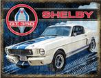 Ford Shelby GT350. Metalen wandbord 31,5 x 40,5 cm., Ophalen of Verzenden, Nieuw, Reclamebord