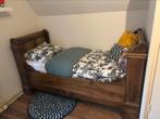 Uniek kinderbed, ledikant, 188 x 84 incl matras en bodem, Huis en Inrichting, Slaapkamer | Bedden, Gebruikt, Eenpersoons, 190 cm of minder
