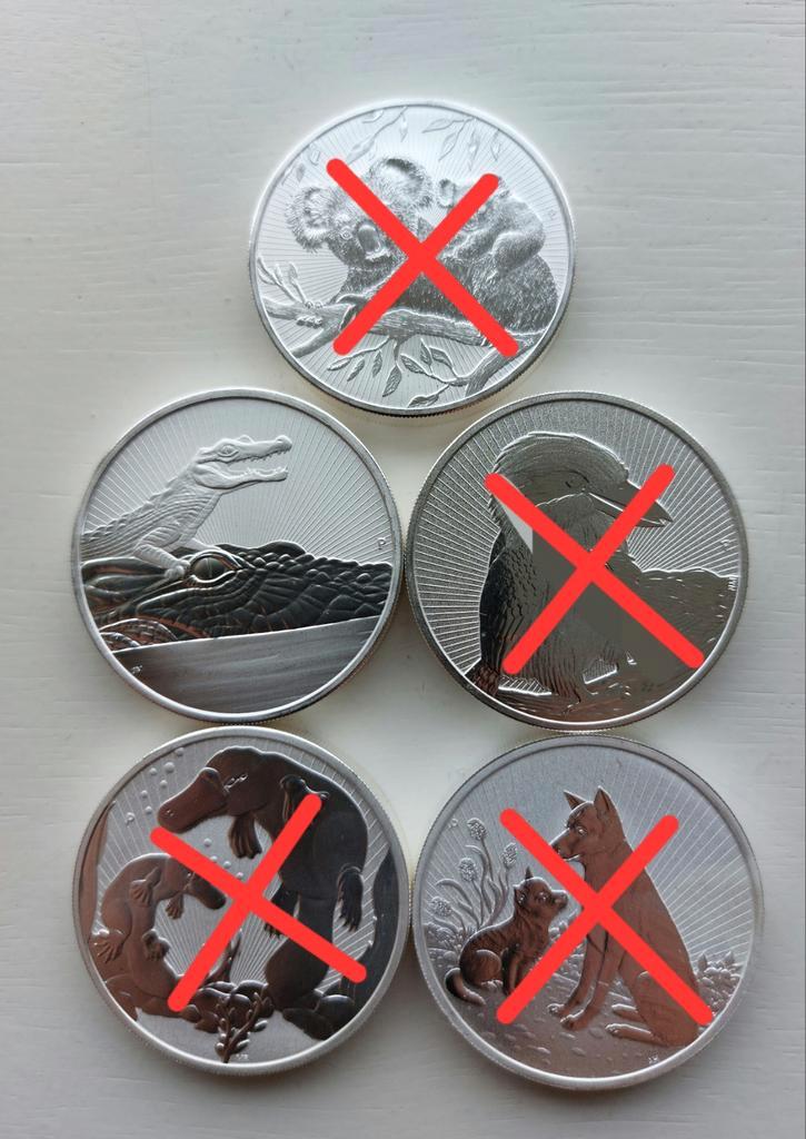 Zilveren 2 oz Next Generation., Postzegels en Munten, Munten | Oceanië, Losse munt, Zilver, Ophalen of Verzenden