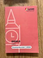 Examenbundel lyceo engels, Ophalen of Verzenden, Zo goed als nieuw, VWO, Engels