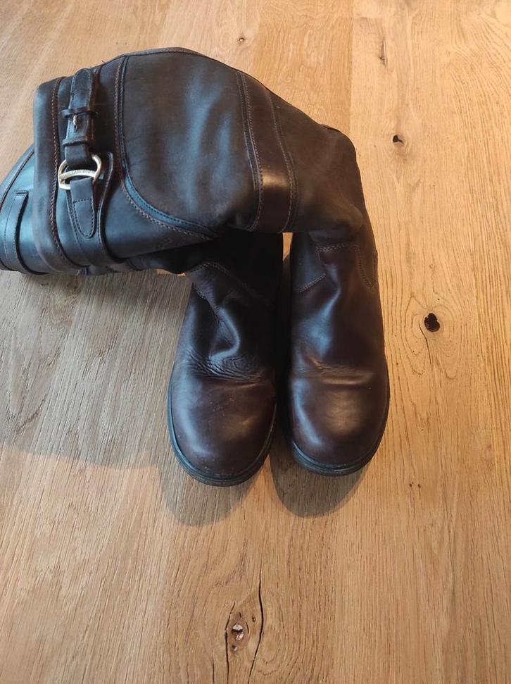 Mountain Horse bruine leren outdoor laarzen maat 41., Kleding | Dames, Schoenen, Gedragen, Hoge laarzen, Bruin, Ophalen of Verzenden