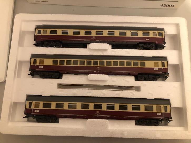 Märklin HO 42933 “Wagenset Südwind”, DB, Hobby en Vrije tijd, Modeltreinen | H0, Zo goed als nieuw, Wagon, Wisselstroom, Märklin