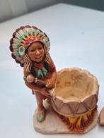 Castagna Italië – Indiaan met trommel – decoratief beeldje –, Ophalen of Verzenden