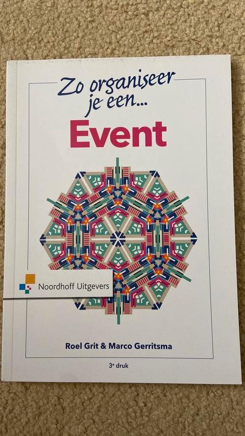 Marco Gerritsma - Zo organiseer je een event, Boeken, Wetenschap, Zo goed als nieuw, Sociale wetenschap, Ophalen of Verzenden