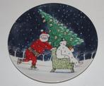 Kerstbord dsnd 18,5 cm -117614, Ophalen of Verzenden, Zo goed als nieuw