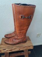 Cognac leren hoge laarzen Vero Cuoio / 40, Kleding | Dames, Hoge laarzen, Vero Cuoio, Bruin, Ophalen of Verzenden
