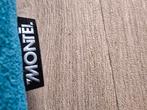 Montel. 3,5 zits. Mooie blauwe kleur, Ophalen, Zo goed als nieuw, Rechte bank, Stof