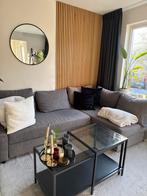 Ikea Hoekbank (3 zits) Slaapbank met Opbergruimte - Grijs, Huis en Inrichting, Banken | Complete zithoeken, Ophalen, Gebruikt