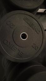 Eleiko bumper plates, Sport en Fitness, Fitnessmaterialen, Ophalen, Zo goed als nieuw
