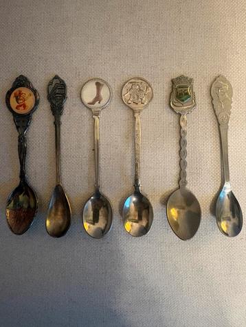 Verzameling 5 theelepeltjes reclame beschikbaar voor biedingen