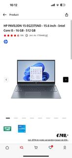 HP Pavilion 15,6 inch MET GARANTIE, Computers en Software, Windows Laptops, Ophalen of Verzenden, Zo goed als nieuw, HP, AMD Ryzen 7 5800H