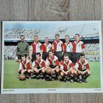 Feijenoord Elftalkaart seizoen 1958-1959 in NIEUW staat!, Verzenden, Zo goed als nieuw, Feyenoord, Poster, Plaatje of Sticker