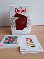 Duvel 150 jaar glas nieuw in doos met setje viltjes, Ophalen of Verzenden, Nieuw, Glas of Glazen, Duvel