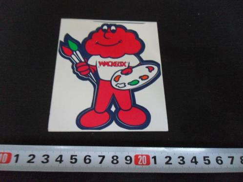 sticker strip WACKELIX  verf, Verzamelen, Stickers, Zo goed als nieuw, Bedrijf of Vereniging, Ophalen