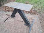 Ijzer onderstel tafel, Ophalen, Gebruikt, 50 tot 100 cm, Rechthoekig
