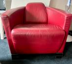 Gratis ophalen: Comfortabele stoel, bordeauxrood, Huis en Inrichting, Fauteuils, Ophalen, Kunststof, Gebruikt, 75 tot 100 cm