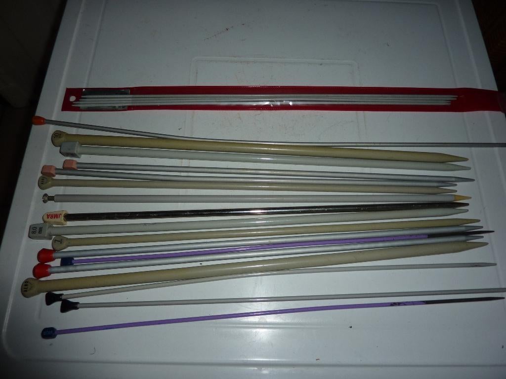vintage breinaalden, Hobby en Vrije tijd, Breien en Haken, Ophalen of Verzenden, Gebruikt, Breien, Naald