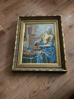 Geborduurde schilderij, Antiek en Kunst, Ophalen