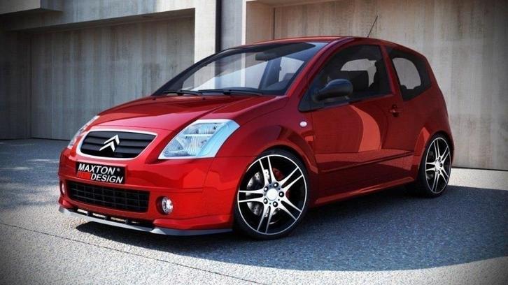 Voorlip splitter frontlip - Citroen C2 VTS 2004-2006, Auto diversen, Tuning en Styling, Ophalen of Verzenden