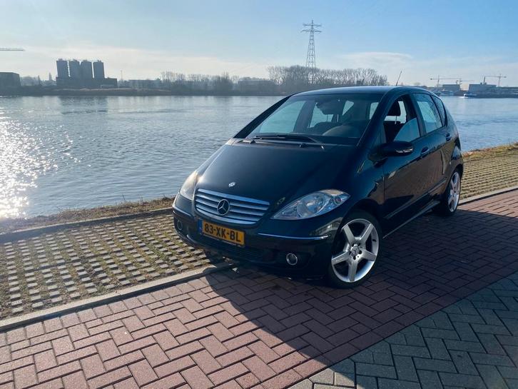 Mercedes-Benz A-Klasse 2.0 A200 5DRS 2005 Zwart, Auto's, Mercedes-Benz, Particulier, A-Klasse, Benzine, D, Hatchback, Handgeschakeld