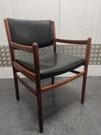 vintage stoel bureaustoel eetkamerstoel met armleuningen, Huis en Inrichting, Stoelen, Ophalen, Gebruikt, Eén