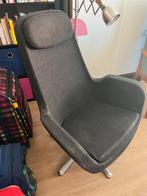 Karlstad anthraciet draaistoel ikea, Ophalen, 75 tot 100 cm, Zo goed als nieuw, Stof